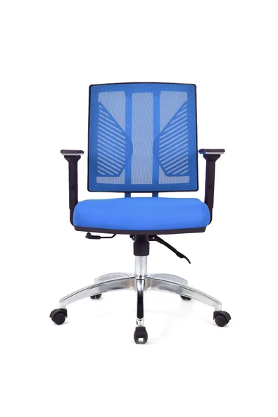 Koltukstilim   Mita Mavi Krom Fileli Çalışma Koltuğu Ofis Koltuğu ürün görseli