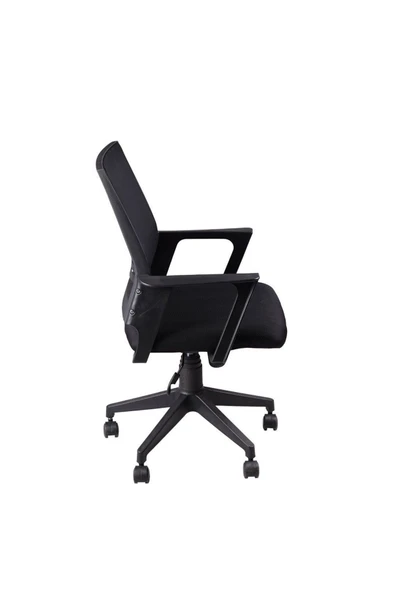 Koltukstilim   Sare Siyah Fileli Çalışma Koltuğu - Resim 3