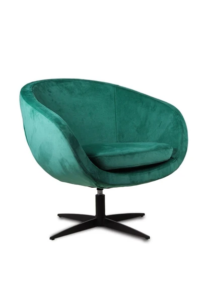 Koltukstilim    Verum Yeşil Kumaş Berjer Ofis Koltuk - 4