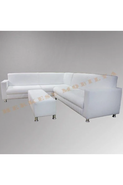 Koltukstilim Hastane Ofis Dükkan Bekleme Köşe Koltuğu (İstediğiniz Renklerde) - 3