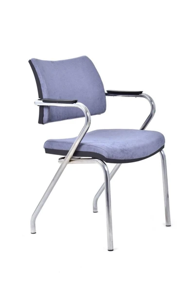 Koltukstilim   Sahra Mavi Kumaş Çalışma Koltuğu Ofis Koltuğu - 2