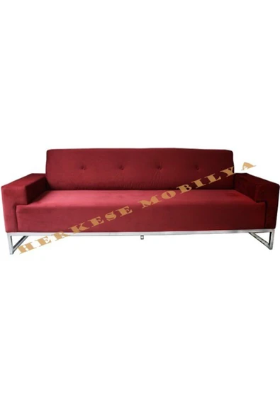 Koltukstilim   Pink Dörtlü Ofis Kanepesi - 2