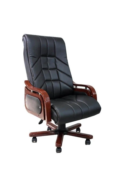 Koltukstilim   İtalo V.İ.P Ahşap Makam Koltuğu ürün görseli