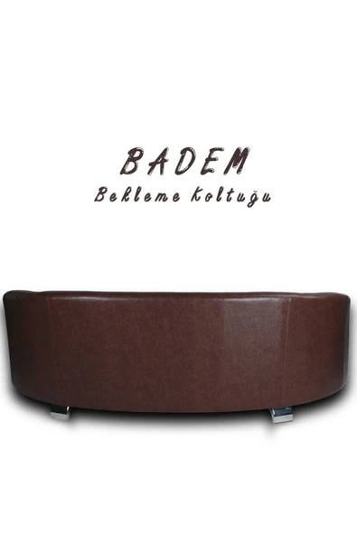 Koltukstilim   Badem Üçlü Bekleme Koltuğu - Resim 4
