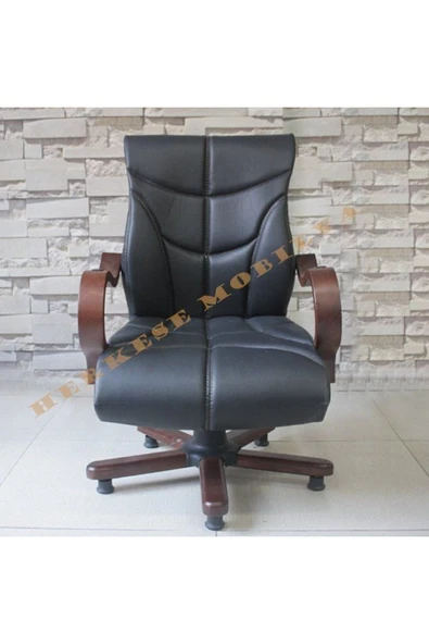 Koltukstilim   Aron Ahşap Misafir Koltuğu - Resim 2