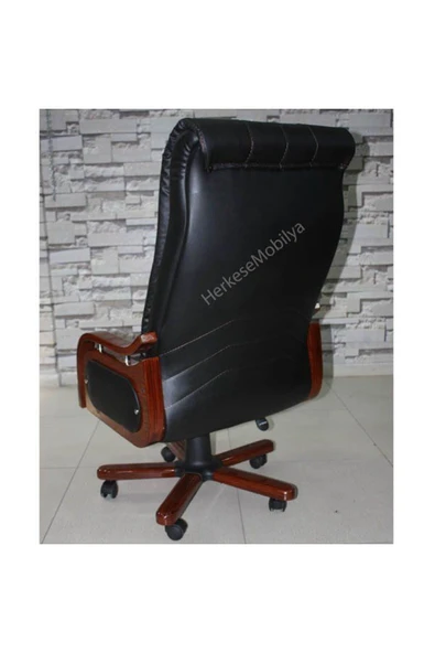 Koltukstilim   İtalo V.İ.P Ahşap Makam Koltuğu - Resim 4