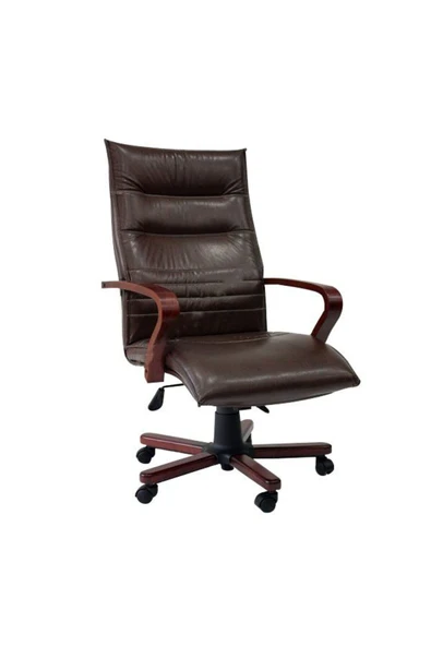 Koltukstilim Liona Ahşap Makam Koltuğu