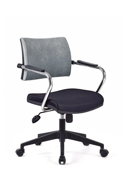 Koltukstilim   Sahra Siyah-gri Pls Çalışma Koltuğu Ofis Koltuğu - 2