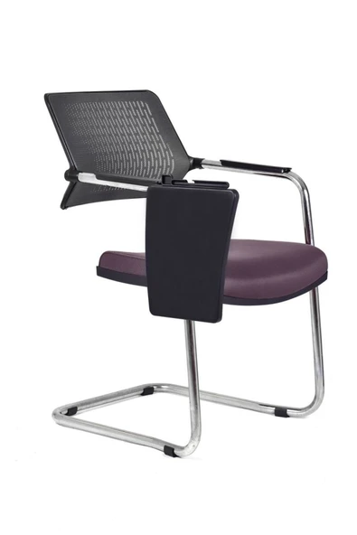 Koltukstilim   Carmel Gri-Mor Fileli Çalışma Koltuğu Ofis Koltuğu - Resim 2