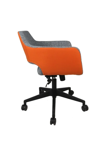 Koltukstilim   Bergere Deri Toplantı Koltuğu Çalışma Koltuğu Ofis Koltuğu Büro Koltuğu Ofis Sandalyesi - Resim 2