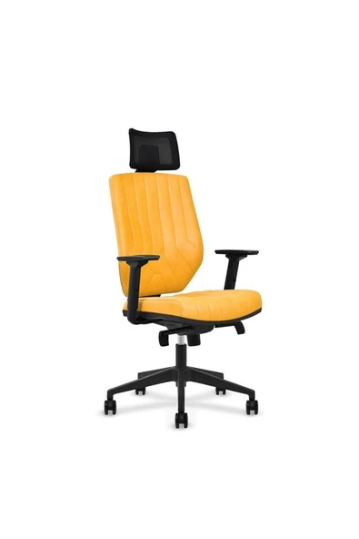 Koltukstilim   Fusion Yellow Deri Yönetici Koltuğu ürün görseli