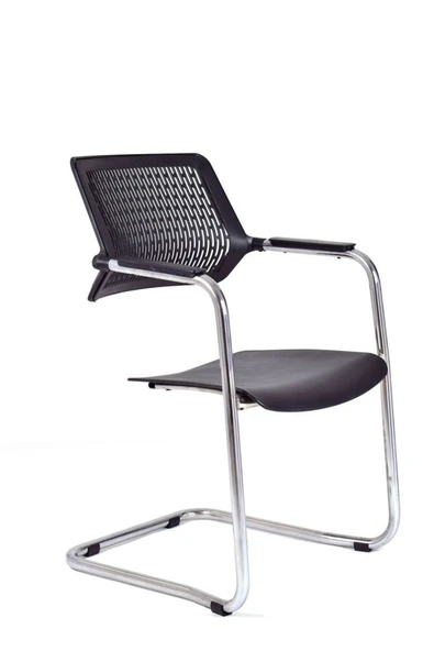 Koltukstilim   Fabia Siyah Fileli Çalışma Koltuğu Ofis Koltuğu - Resim 2