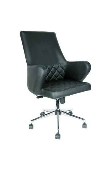 Koltukstilim   Oldea Siyah Deri Çalışma Koltuğu Ofis Koltugu ürün görseli