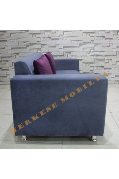Koltukstilim   H-101 Mn Üçlü Büro Kanepe - 3