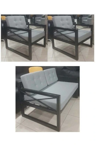 Dekormila Metal Çay Seti Koltuk Takımı