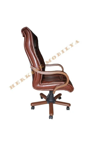 Koltukstilim   İtalo Cs Ahşap Makam Koltuğu - Resim 2