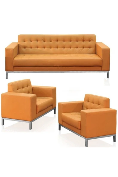 Koltukstilim   Terza Üçlü Ofis Koltuk Takımı