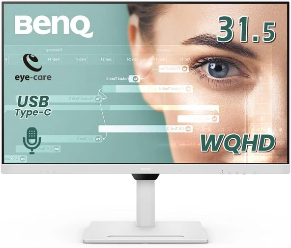 BenQ GW3290QT 31.5'' 5 ms 2K Pivot IPS 75 Hz Monitör - Outlet