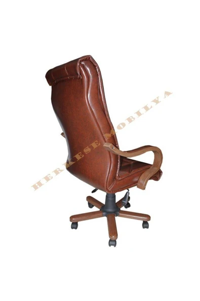 Koltukstilim   İtalo Cs Ahşap Makam Koltuğu - Resim 4