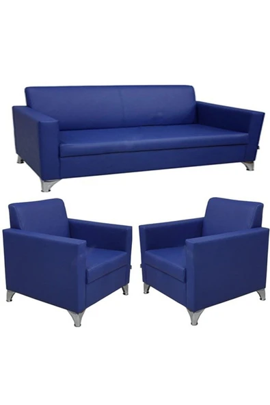 Koltukstilim   Z-700 Üçlü Ofis Koltuk Takımı