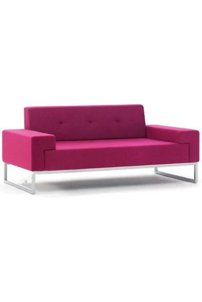 Koltukstilim   Pink Ikili Ofis Kanepesi