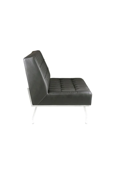 Koltukstilim   Varu Siyah Deri İkili Kanepe - 3