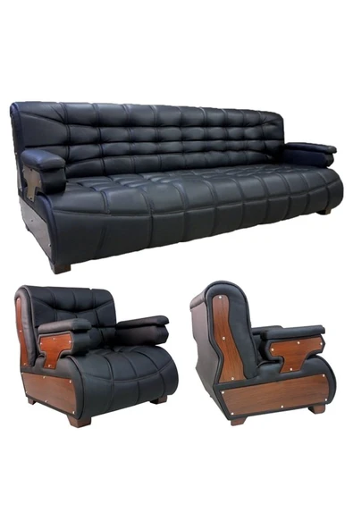 Koltukstilim Jaguar Üçlü Kanepe Takımı