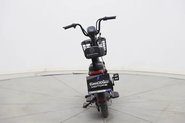Karoval Kitty Elektrikli Motosiklet - Siyah - 6
