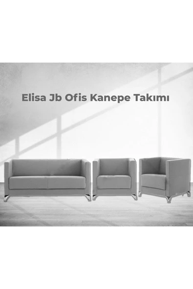 Dekormila  Elisa Jb Deri Ofis Kanepe Takımı