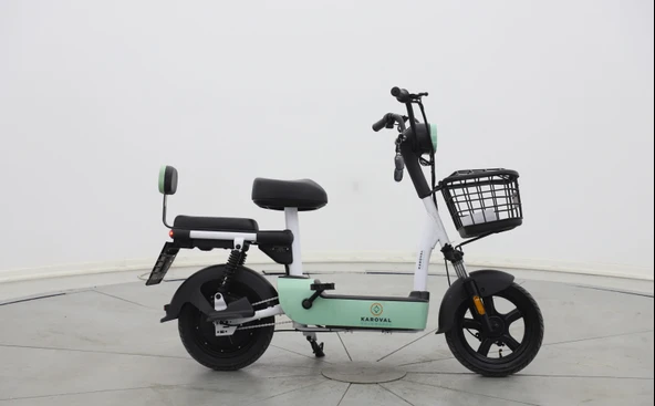 Karoval Kitty Elektrikli Motosiklet - Yeşil - 8