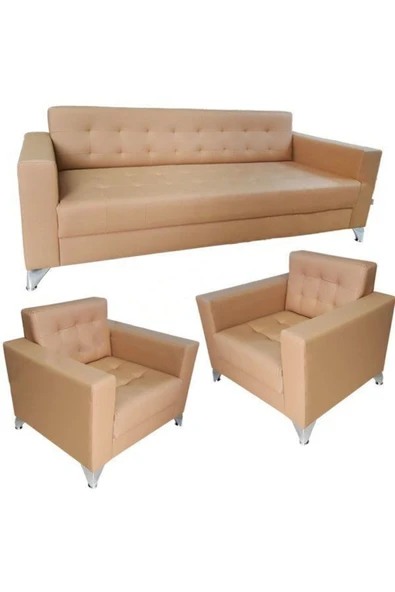 Koltukstilim Terza5 Üçlü Bekleme Takımı