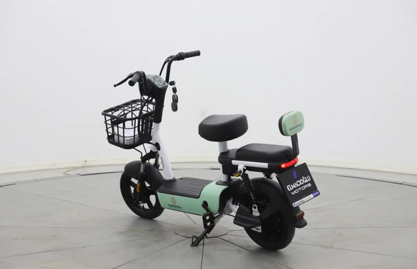 Karoval Kitty Elektrikli Motosiklet - Yeşil - 5