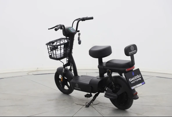 Karoval Kitty Elektrikli Motosiklet - Siyah - 5