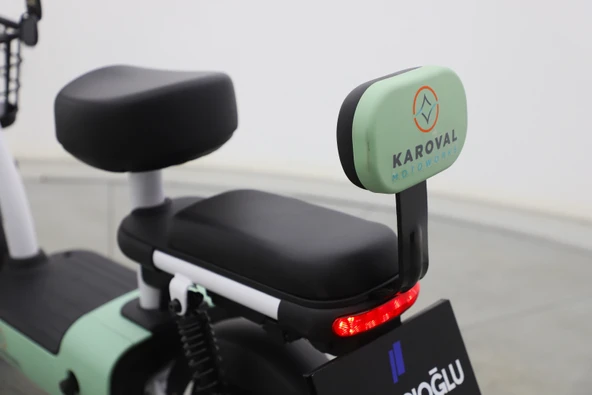 Karoval Kitty Elektrikli Motosiklet - Yeşil - 9