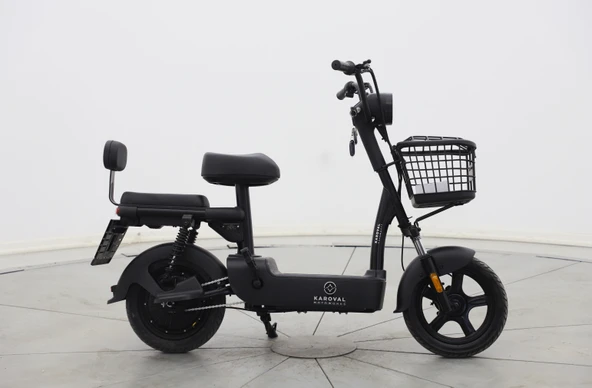Karoval Kitty Elektrikli Motosiklet - Siyah - 8