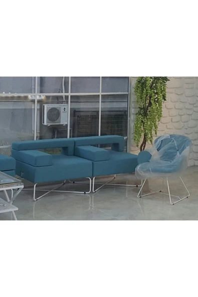 Koltukstilim   2 Adet Pcs Bekleme Koltuğu Ve Berjer - Resim 2