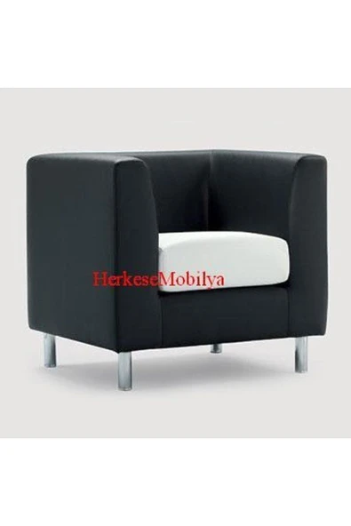 Koltukstilim Laura Üçlü Ofis Koltuk Takımı - 3