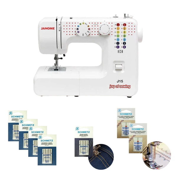 Janome J15 Dikiş Makinesi - İğne Setli