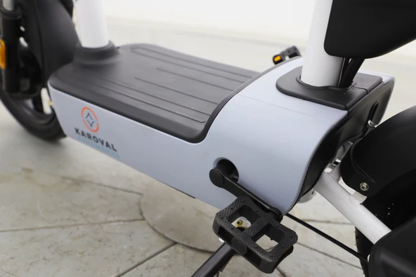 Karoval Kitty Elektrikli Motosiklet - Gri - 11