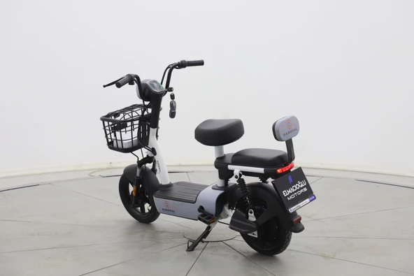 Karoval Kitty Elektrikli Motosiklet - Gri - 5