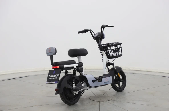 Karoval Kitty Elektrikli Motosiklet - Gri - 7