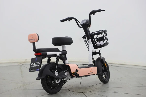 Karoval Kitty Elektrikli Motosiklet - Pembe - 6