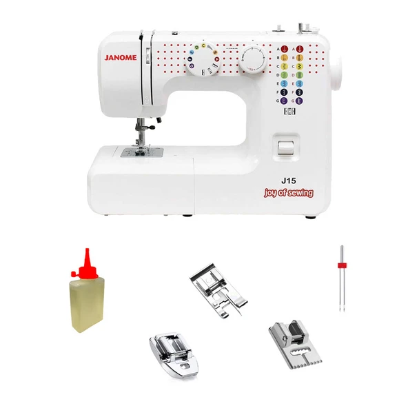 Janome J15 Dikiş Makinesi - Ayak Setli