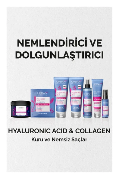 Urban Care Hyaluronik Asit&Kolajen Sağlıklı Uzamaya Yardımcı Duş Öncesi Saç Bakım Maskesi-50ML - 5