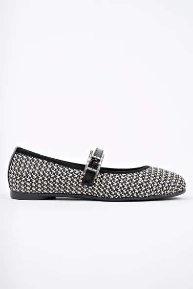 Muggo KAİF Tek Bantlı Kadın Günlük Hasır Babet - 9