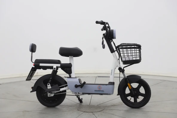 Karoval Kitty Elektrikli Motosiklet - Gri - 8