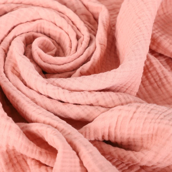 Huggy 4 Katlı %100 Pamuk Müslin Battaniye 100x130 - 11