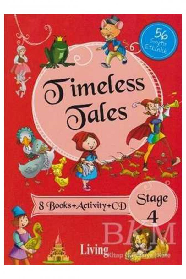 Living Stage 4 Timeless TALES 8 Books + Activity + Cd