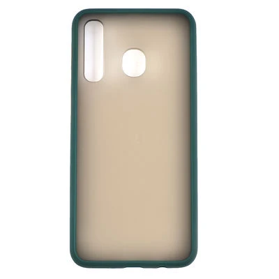 Huawei P30 Lite Şık Tasarımlı Fri Premium Silikon Kılıf Koyu Yeşil