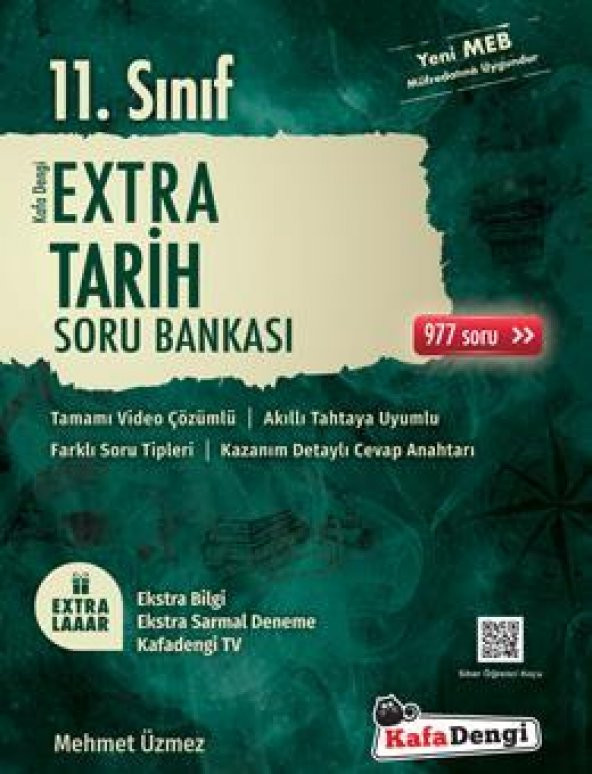 Kafadengi 11. Sınıf Tarih Extra Soru Bankası 2023